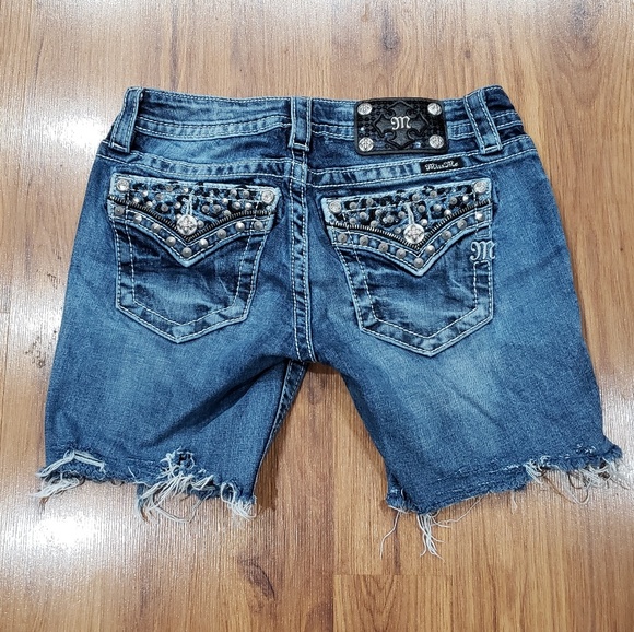 Miss Me Pants - Gorgeous Miss Me bling jean shorts/cut-offs!!